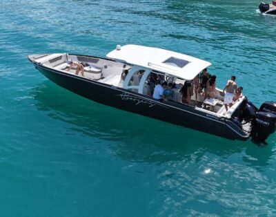 Alquiler lancha de lujo Cartagena BARZANS 42 FT